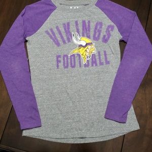 MN Vikings long sleeve Tee